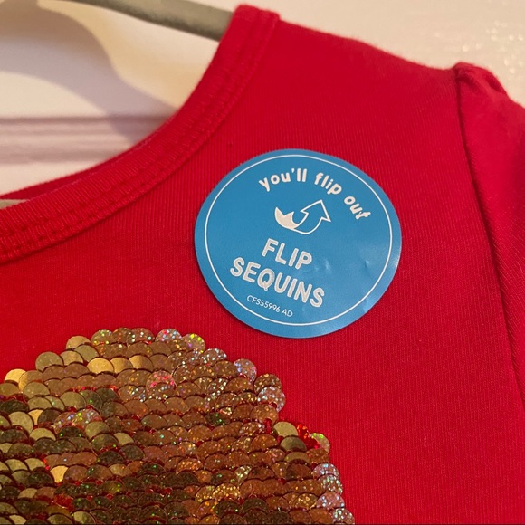 CARTER’S KID Red Valentine’s Dress - Picture 3 of 5